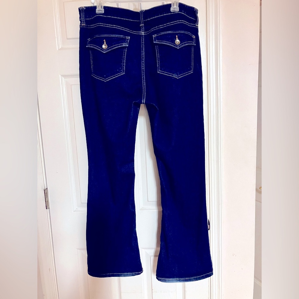 Dark Wash Boot Cut Jeans